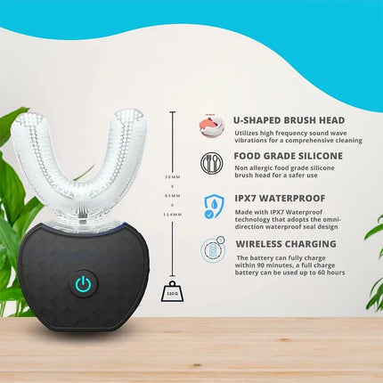 SonicSmile™ 360° Automatic U-Shape Electric Toothbrush