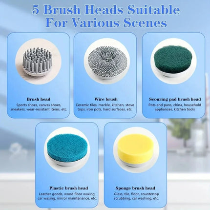 QuickClean Electric Scrubber