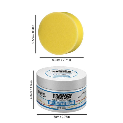 Multi-functional cleaning and stain removal cream
