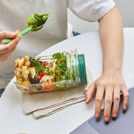 FreshLock™ 2-In-1 Salad & Oatmeal Leakproof Jar