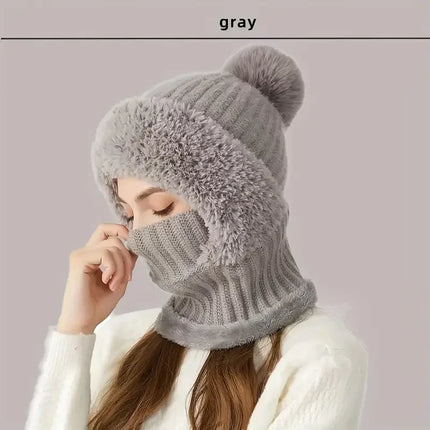 Women’s 3-in-1 Knitted Hat