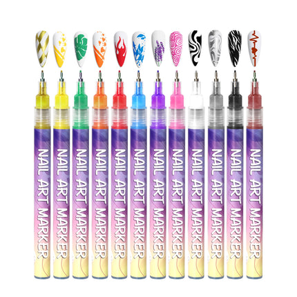 Precision Acrylic Nail Art Pen Set