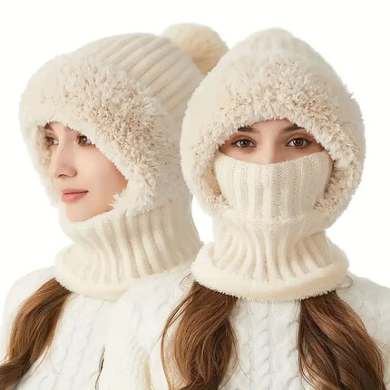 Women’s 3-in-1 Knitted Hat