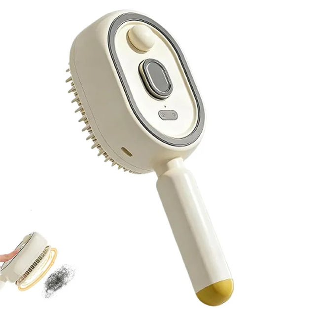 SteamBrush Pro™ – 3-in-1 Scalp Massager & Steam Hair Brush