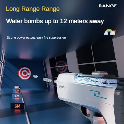 Automatically Water High Pressure Electric Water Gun 😍