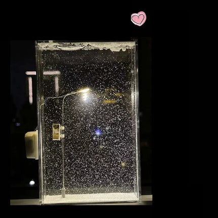 Snow Fall Lamp