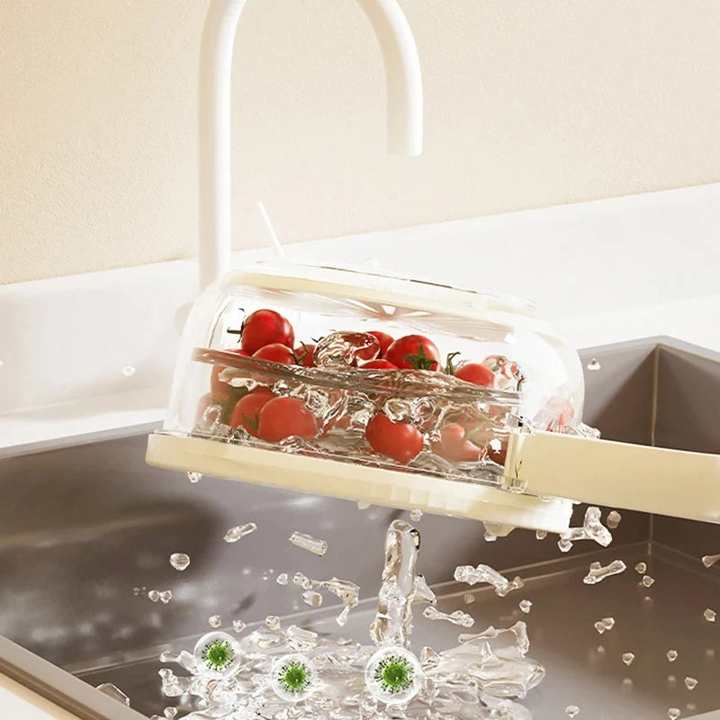 Plastic Fruit Drain Basket
