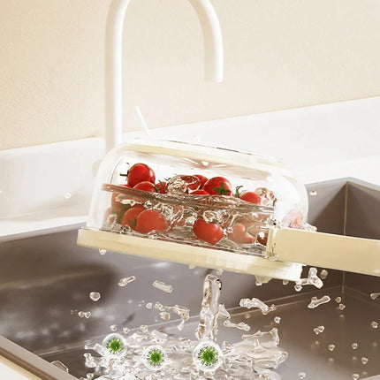 Plastic Fruit Drain Basket