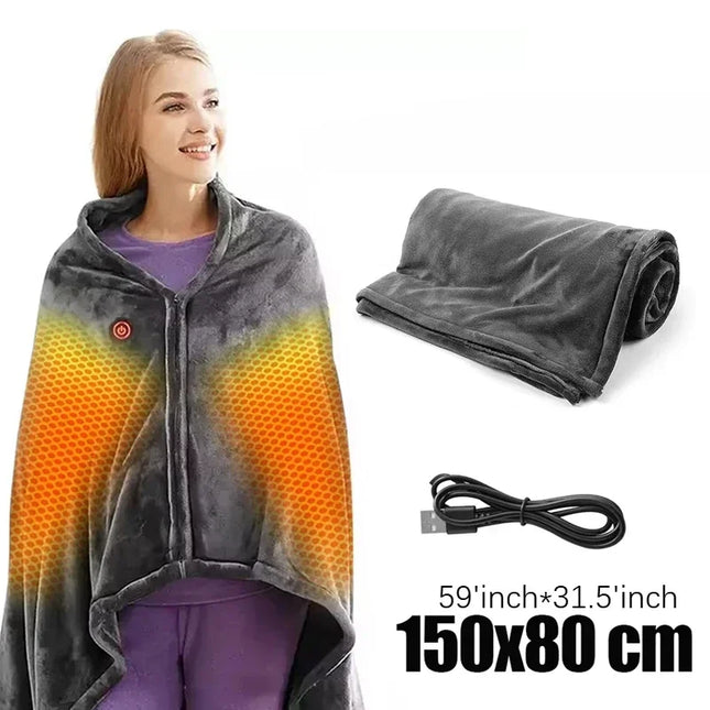 Wearable Heating Electric Blanket Shawl