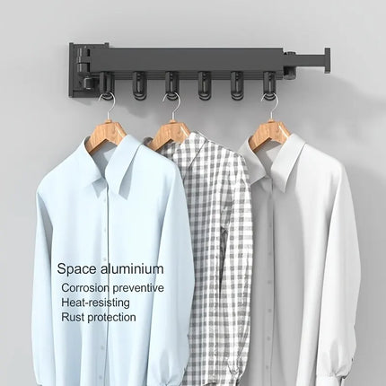 Tri-Folding Clothing Rack