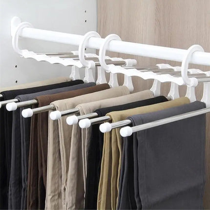 5 In 1 Save Space Pants Hanger
