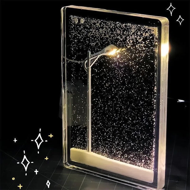 Snow Fall Lamp