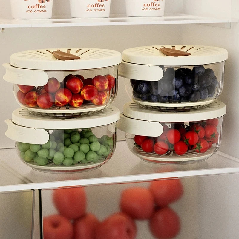 Plastic Fruit Drain Basket
