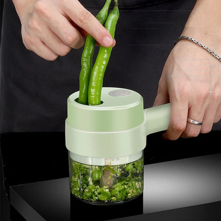 4 In 1 Electric Vegetable Cutter