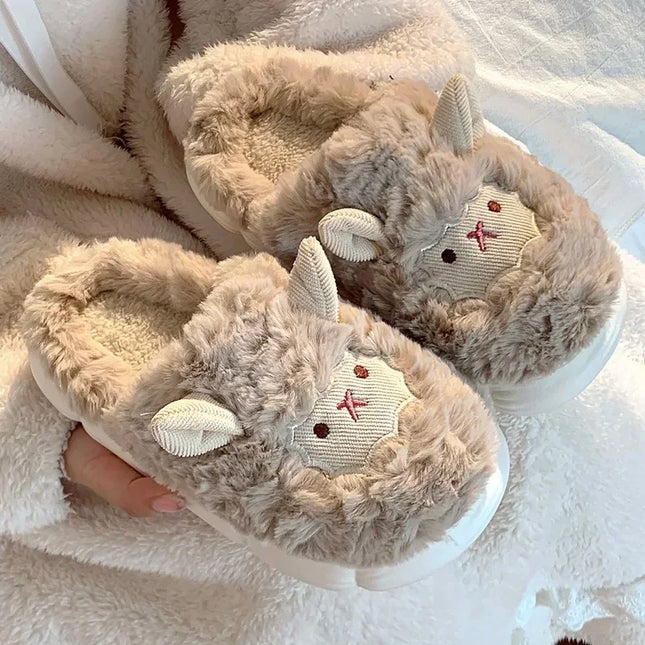 Plush Fluffy Slippers