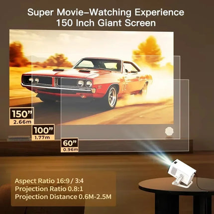 Mini 4K Cinema Projector