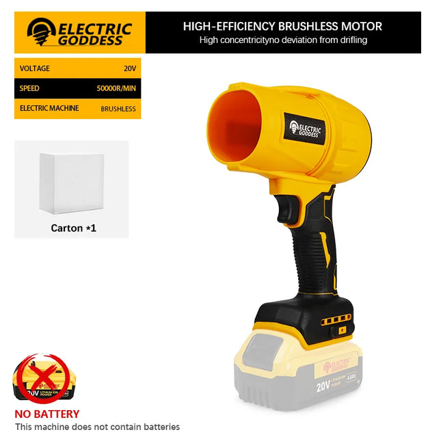 Electric Goddess Cordless Turbo Air Blower