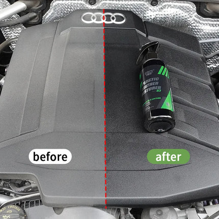 Car Plastic Restorer Polish Leather Cleaner