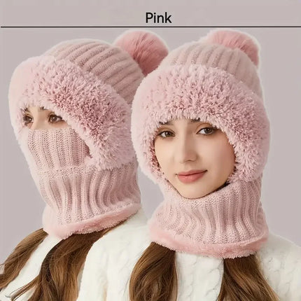 Women’s 3-in-1 Knitted Hat