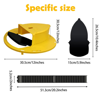 Bucket Lid Mouse Trap