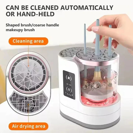 3 IN 1 Electric Makeup Brush Cleaner