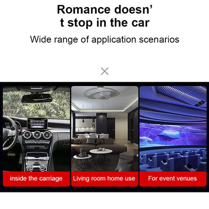 Galaxy Star Projector USB Light – Car & Room Ambient Lamp