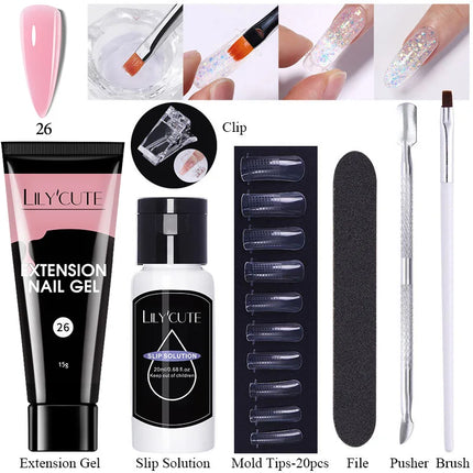 Luxury Polygel Nail Kit