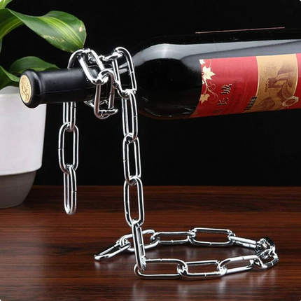 Suspended Chain Bottle Holder