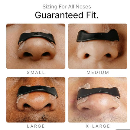Anti snoring nose clip