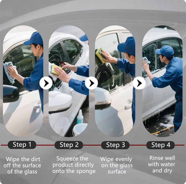 Car Glass Oil Film Remover