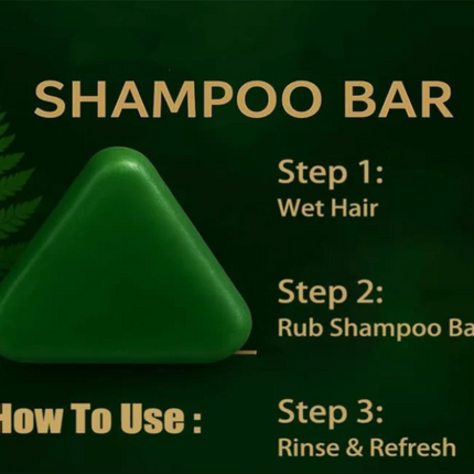 Herbal Triangular Shampoo Bar
