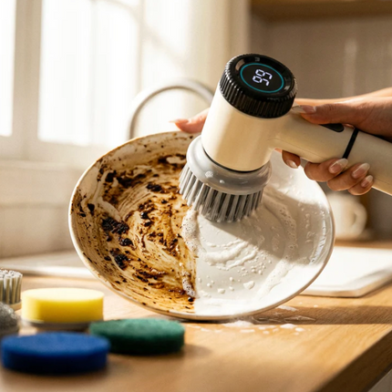QuickClean Electric Scrubber