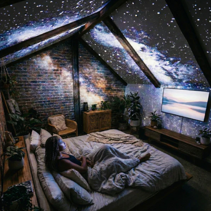 Galaxy Star Projector USB Light – Car & Room Ambient Lamp