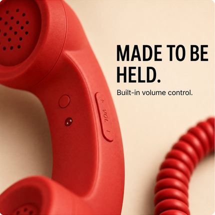 Retro Handset Phone Receiver – Type-C