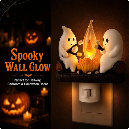 Ghost Campfire Flickering Night Light