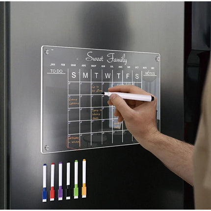 Magnetic Fridge Calendar