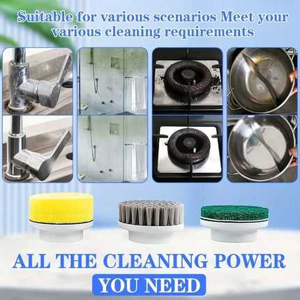 QuickClean Electric Scrubber