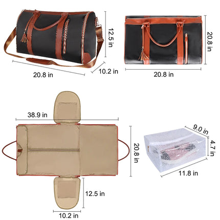 High Capacity Folding Suit Luggage