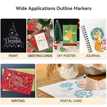 Magic Outline Pen Set