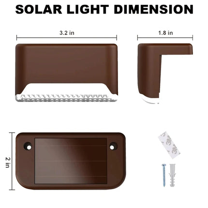 Solar Outdoor LED Deck Lights