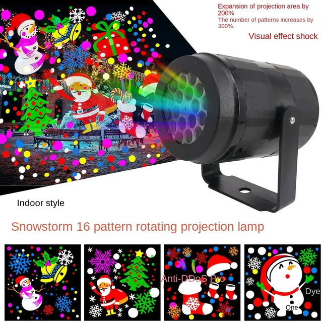 Snowflake Christmas Projector