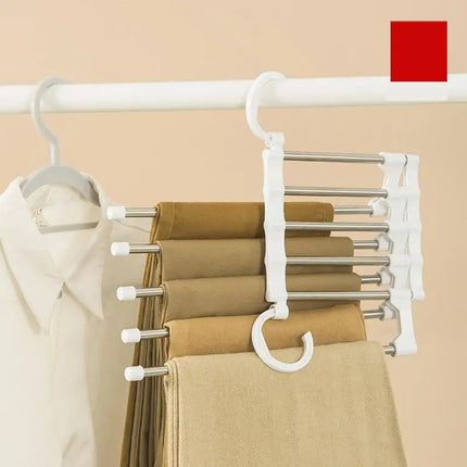 5 In 1 Save Space Pants Hanger