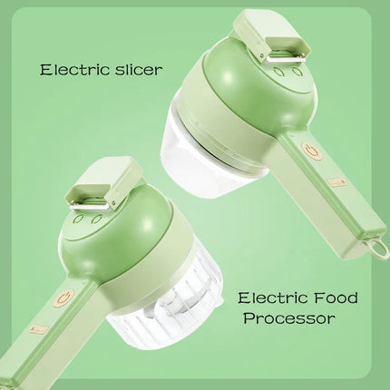 4 In 1 Electric Vegetable Cutter