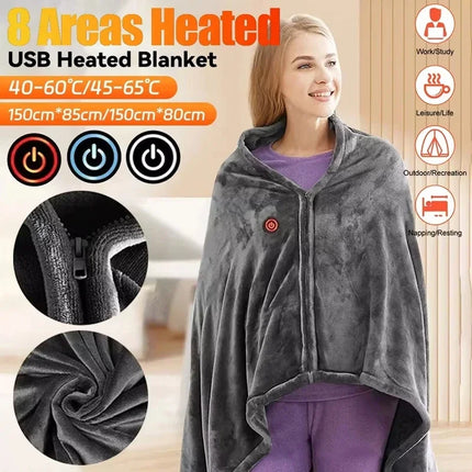 Wearable Heating Electric Blanket Shawl