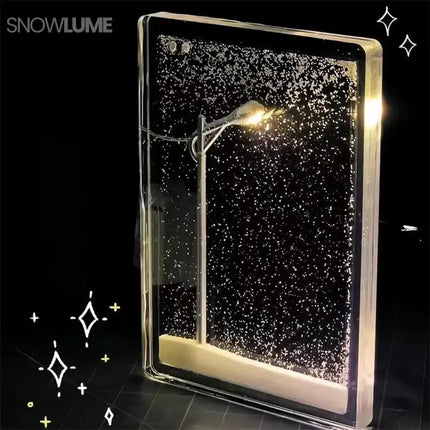 Snow Fall Lamp
