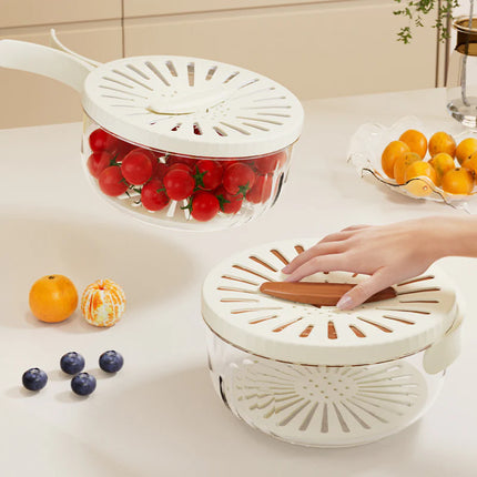 Plastic Fruit Drain Basket