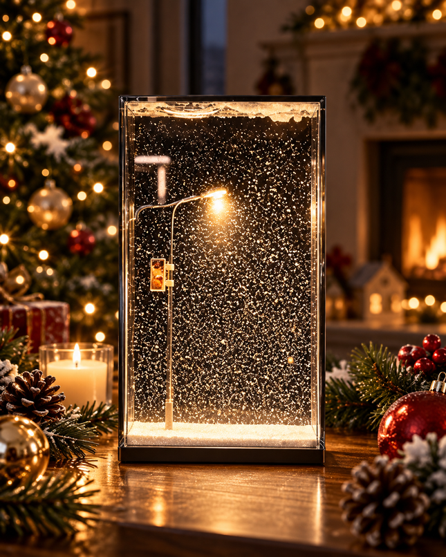 Snow Fall Lamp