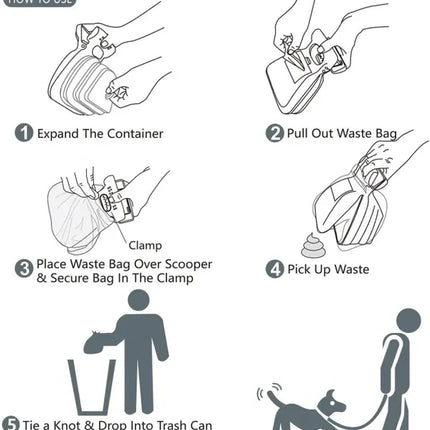 Pet Travel Foldable Pooper Scooper